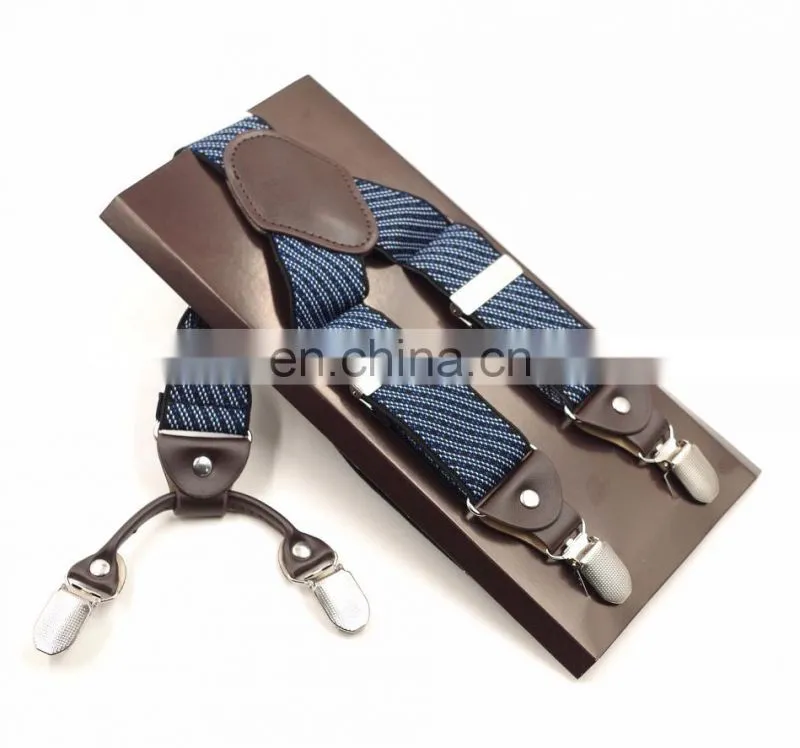Wholesale printing suspenders mens suspenders
