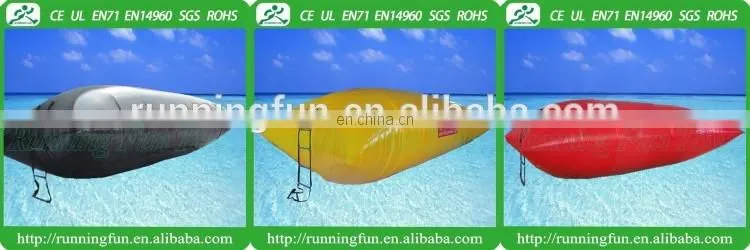 Inflatable water blob, inflatable water catapult blob