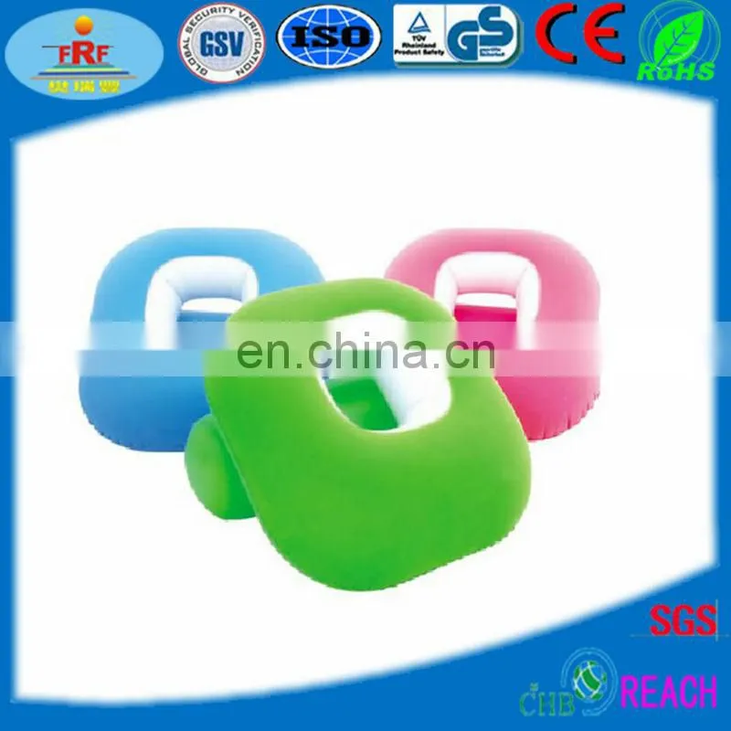 Inflatable Flocked Platen Sofa