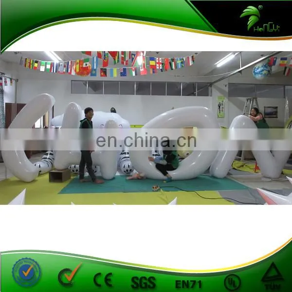 ABC Customized Design Inflatable Letter Balloon Color Change LED Lighting Trade Show Ball Birthday Party Display
