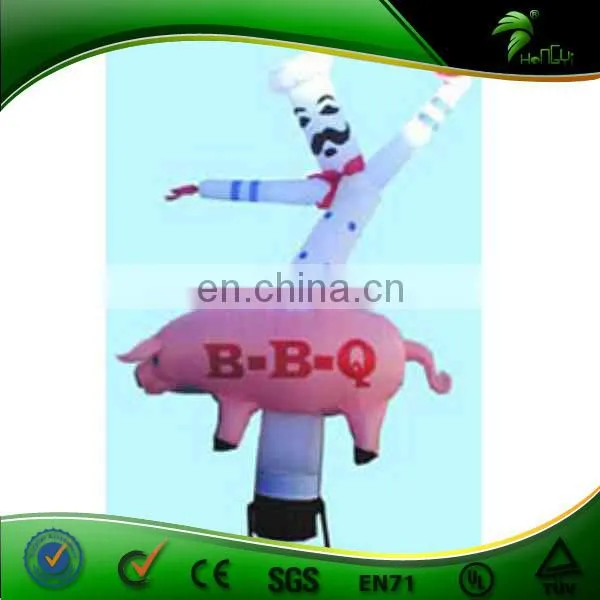 Custom Air Dancer Inflatable Air Balloon Advertising Sky Man Costume Inflatable Cartoon Tube Man