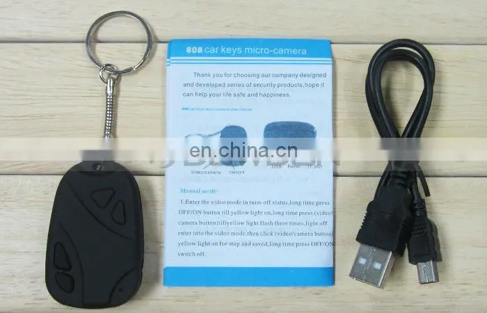 808 Car Key Hidden camera