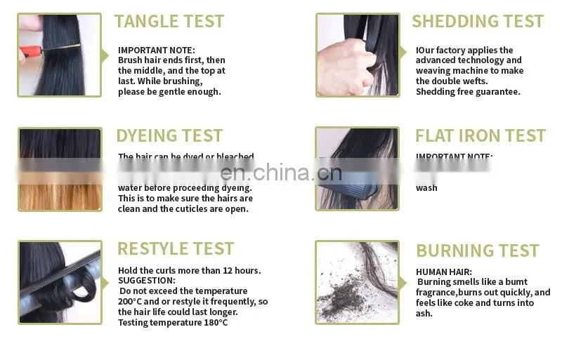 Factory supply human hair extension packaging