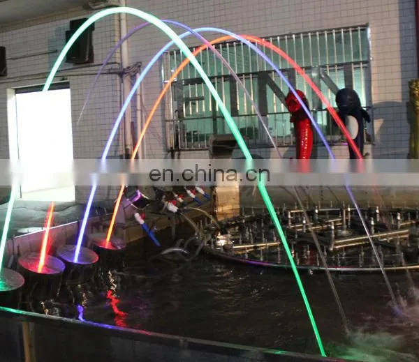 Pool colorful water flow laminar fountain nozzle