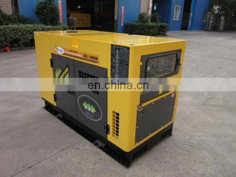 Super Silent Rated 10kW 12kVA double cylinders Diesel Generator
