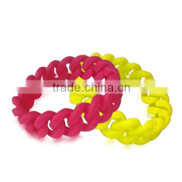 HuiZou Youngsilicone hottest sale bracelet eco-friendly silicone material wrap bracelet braided silicone bracelets