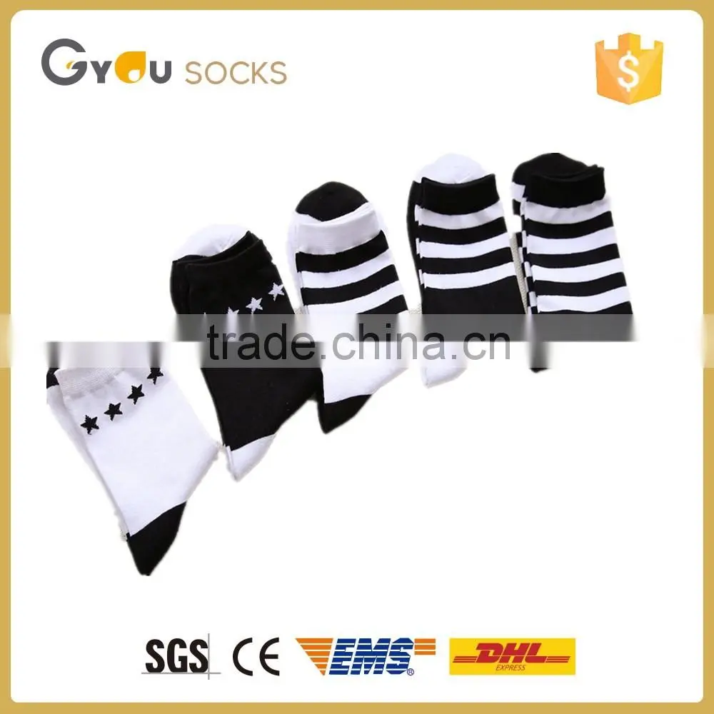 Japan style Multi pattern girl cotton tube socks 2016