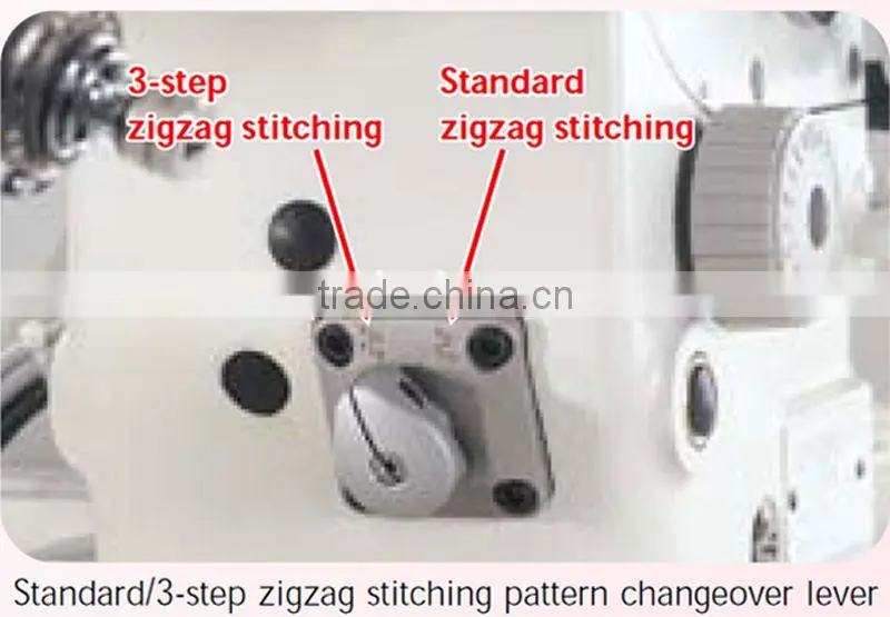 UN2284DD High speed direct drive zigzag machine with automatic thread trimmer zig zag sewing machine price good