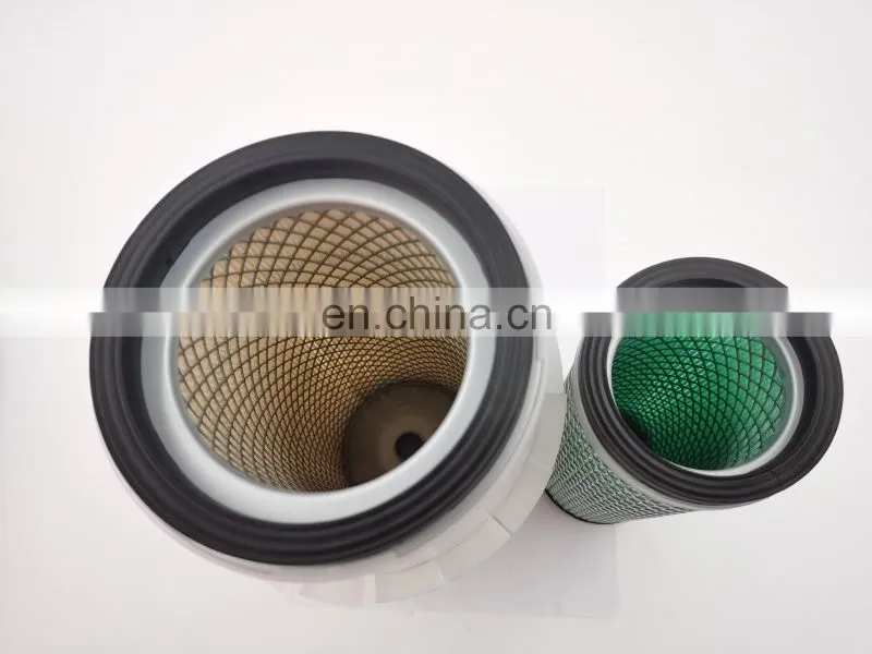 excavator spare parts air filter 600-181-7260+600-181-7360 AK4743K+AF4744 FOR PC60-7