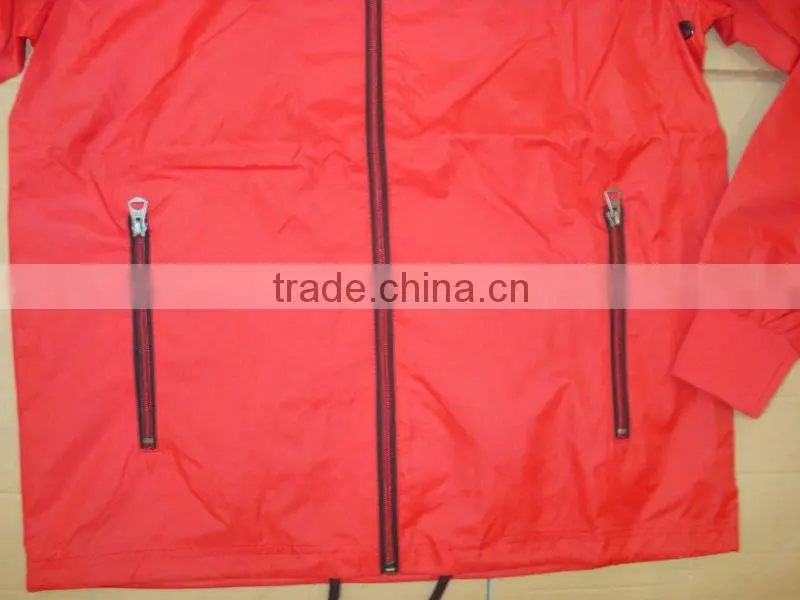 MOQ 600 PCS mens nylon outdoor jackets