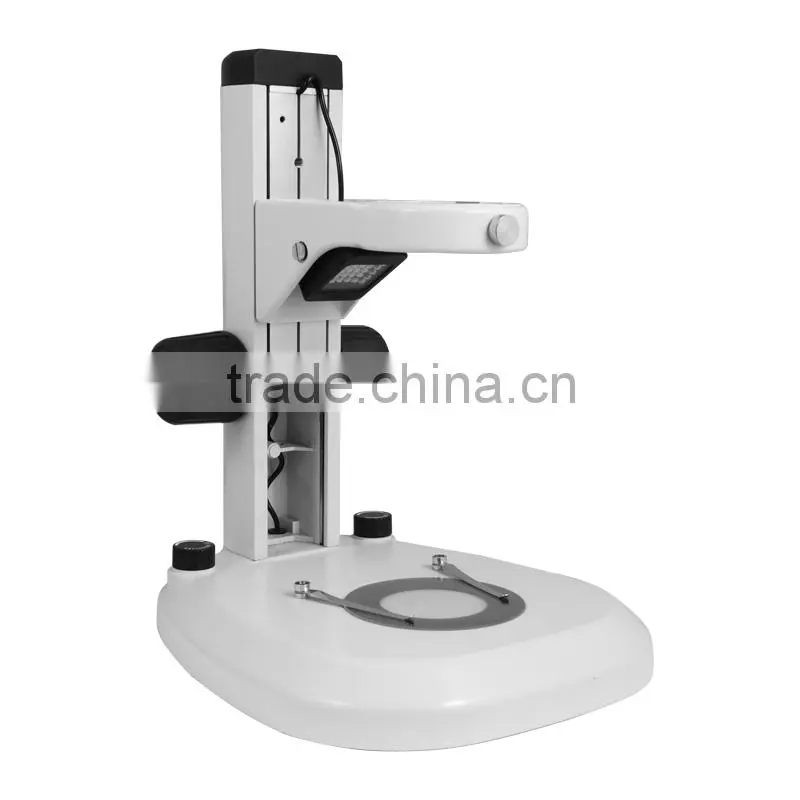 ZJ-617 76mm LED Dual Illuminated Light Microscope Track Stand