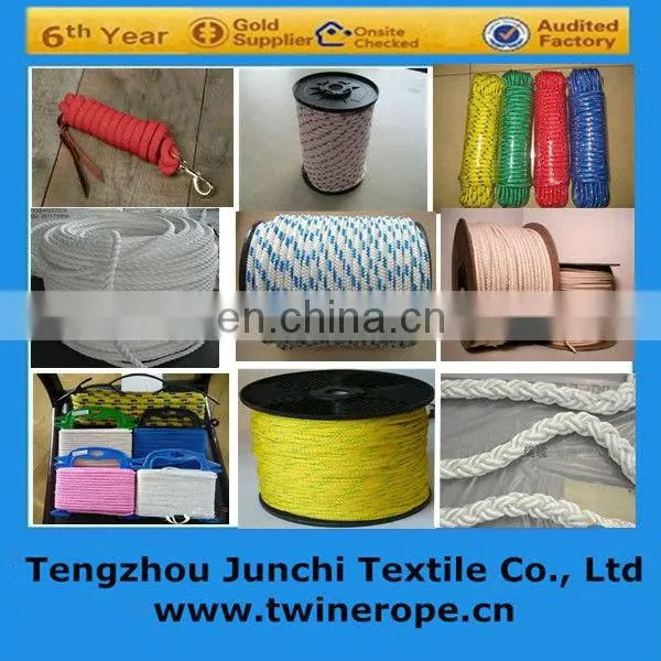 High quality 6mm 3 strand twisted nylon rope