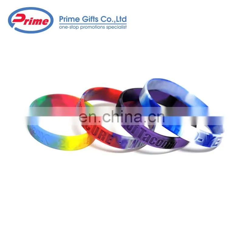 Wholesale Colorful Custom Silicone Bracelet Wristband