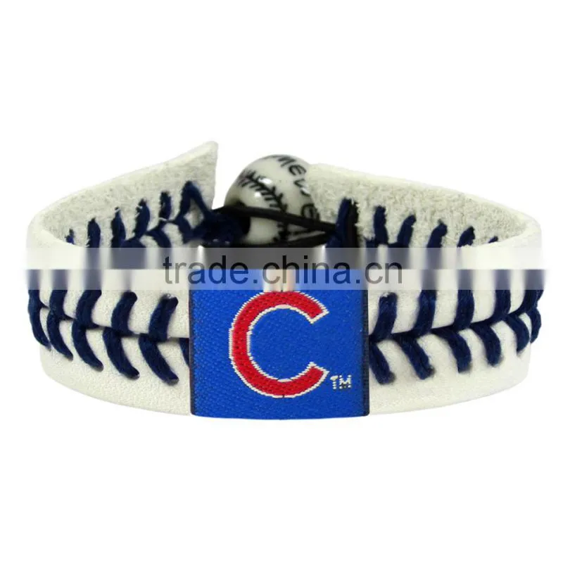 TAMPA BAY RAYS Leather Sports bracelet Handwork Bracelet