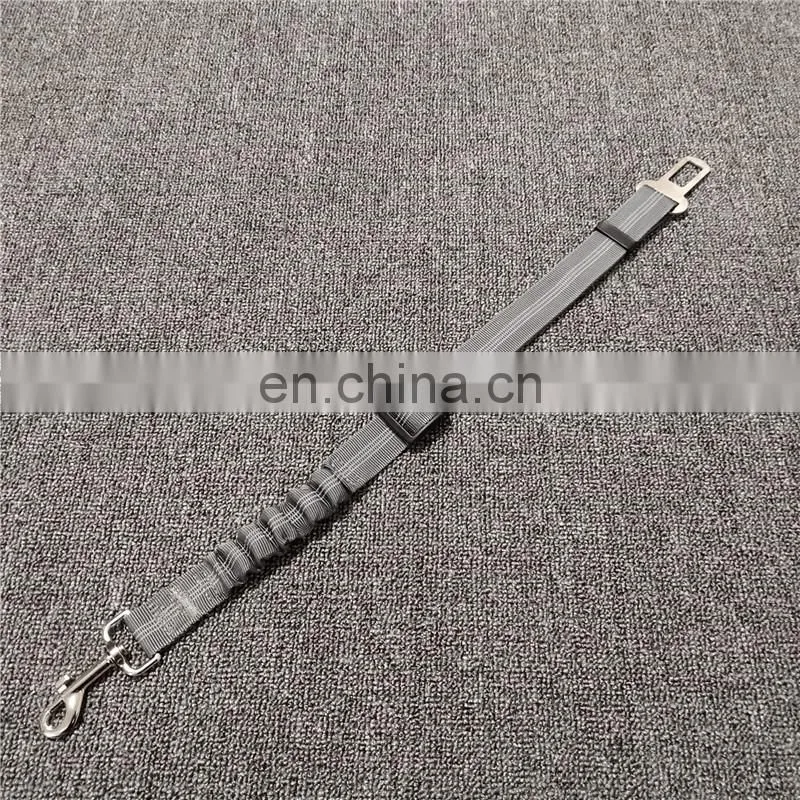 Pet Car Seat Belt Dog Seat Belt Dog Leash Vehicle Belt Adjustable Cushioning Elastic Reflective Safety Rope for Dog Cat