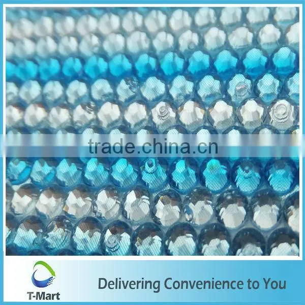 Cheap price rhinestone sticker sheet for wedding decoration