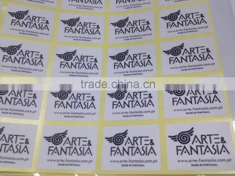High quality full color custom printed sticker brand label