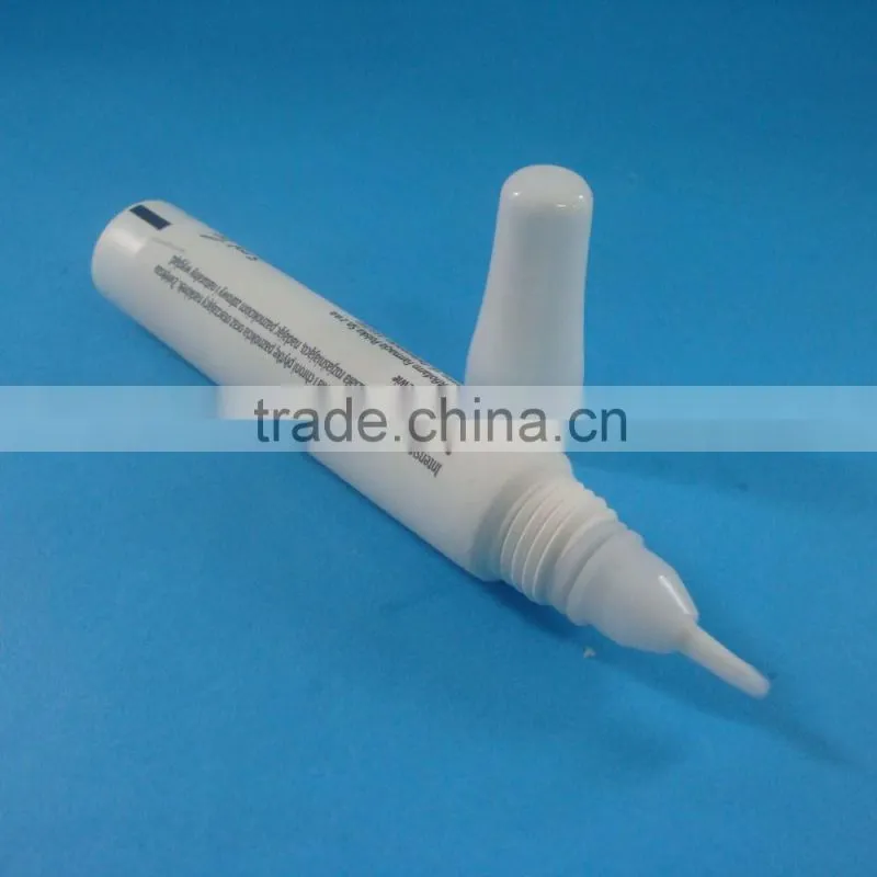 5ml Plastic Tube with matt finishing, PE tube with brush cap