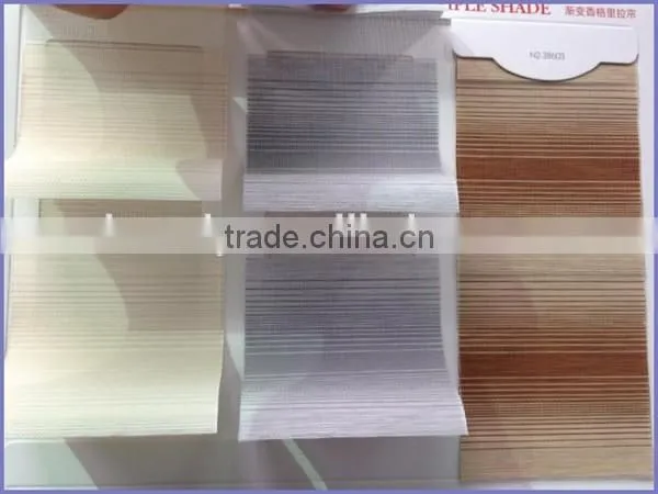 Curtain Times Home Decoration Double Layer Fabric Shangri-la Blinds for Windows