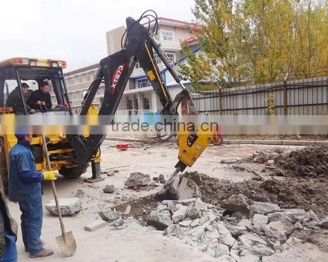 XCMG Backhoe Loader Type and New Condition 4WD XT870