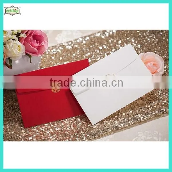 2014 high quality handmade wedding invitation card arabic