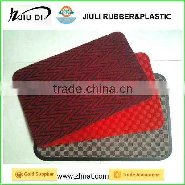 Anti-slip foam mats carpet flooring entry rug pvc door mat