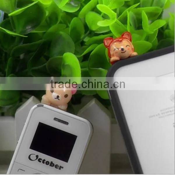 Cute Phone Dust Plugs for Samsung Galaxy S5 Dust Plugs