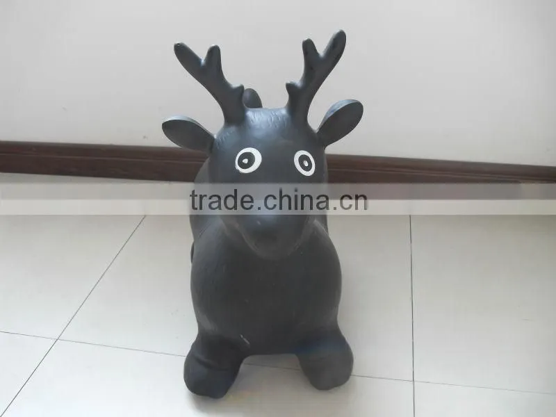 Inflatable bouncing deer toys