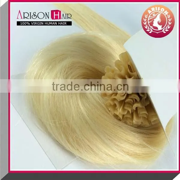 Top Quality 100% Brazilian Remy Hair Extensions U Tip Hair Extensions
