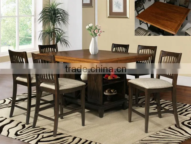 The latest design waterproof wooden dining room furniture (DR-7594)