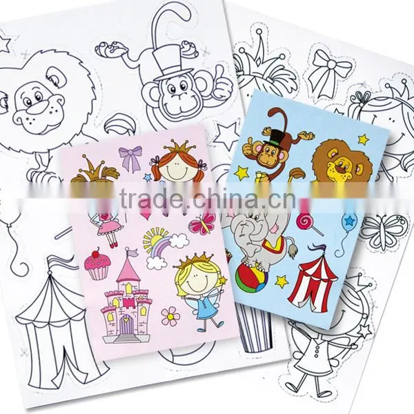 Hot Sale Coloring Custom Funny Educational Souvenir Kids Magnets for Fridge