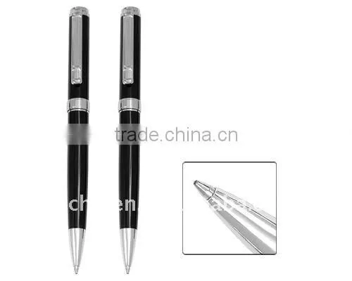 Hot sell heavy pen product in black metal ball pen