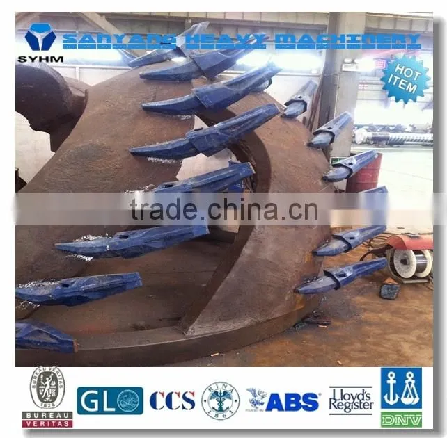 Excavator buckets teeth and adapter