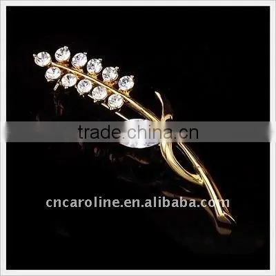 2012 New Design Vintage Diamond Alloy Brooch