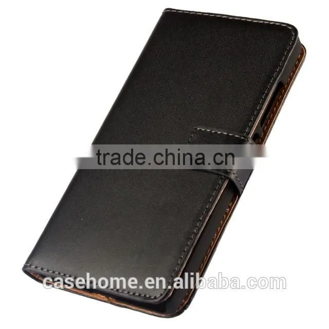 Phone Cover Genuine Leather Wallet Case for Huawei Honor 7