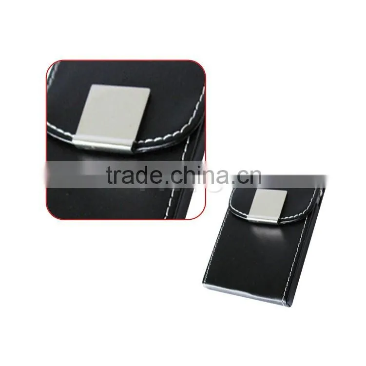 ID card holder with locker key ring clip metal pen ballpoint for business gift