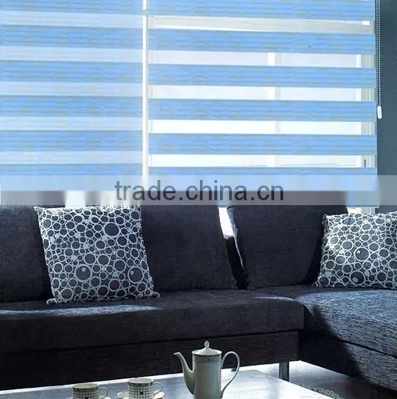 wholesale zebra fabric for roller blind Beautiful Decorative Double Layer Day and Night Zebra Roller Blinds