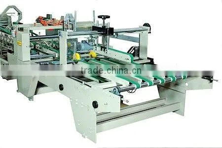 Automatic manual carton box folding machine