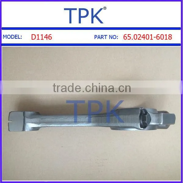 Daewoo DH220-3,DH280-3, D1146, D1146T engine parts, con rod,65.02401-6018