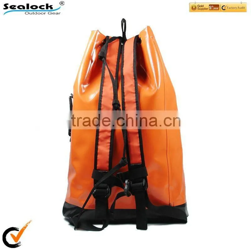Heavy-duty Rope Bag keeps your rope conveniently stowed, ready for transportation and quick deployment