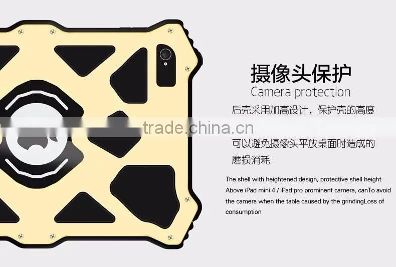 Original LOVE MEI MK2 For Apple Ipad Mini 4 Shock Proof Leather Aluminum Kids Protective Hard Case Cover For iPad Mini 4 TB-0150