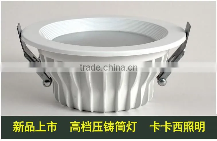 Dimmable Led Downlight 12w 18w 24w SMD5730 Round Die Casting LED Ceiling Lamp SpotLights