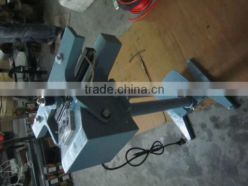 Semi-automatic direct heat pe bag sealing machine