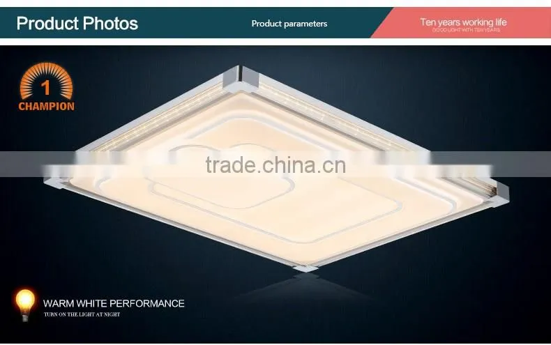 ceiling light fixture led for home decoration acrylic