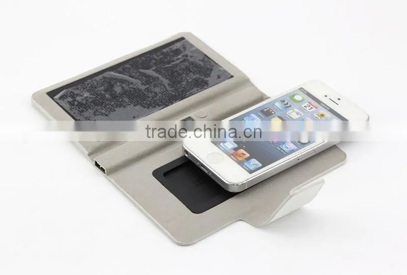 Solar battery cover for 4"-5" phone, Colorful & hot selling solar battery cover, Universal 4"-5" phone cover with solar battery