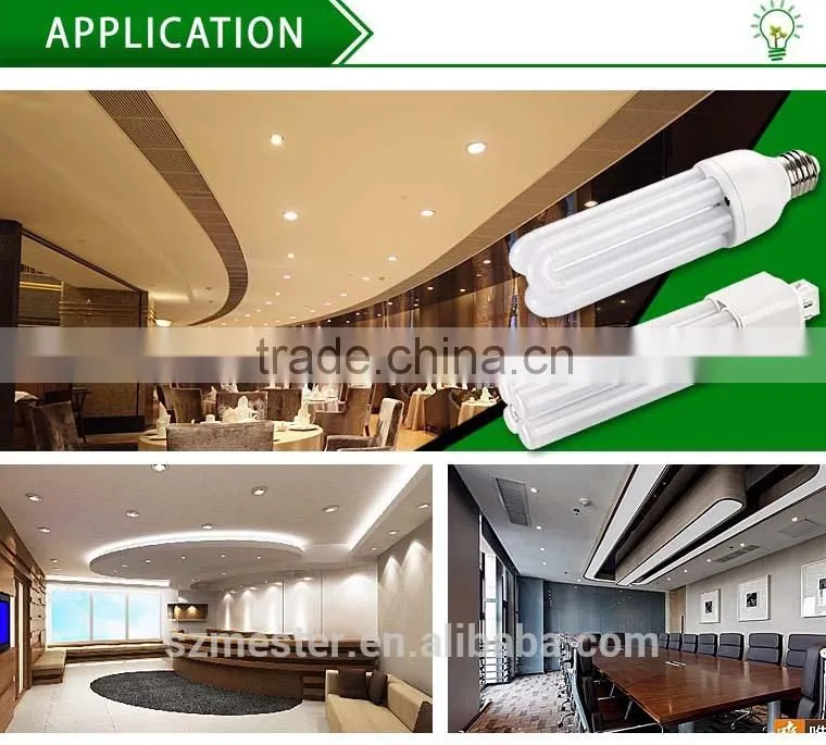 UL 277v 280DE 950lm SMD3014 11w G24Q3 G24D3 LED PL 4 Pin G24Q Base