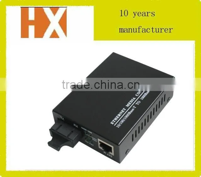 Multi-mode 850nm / 1310nm 10 / 100M Fiber Optic Media Converter 1-Fx to 1 RJ45