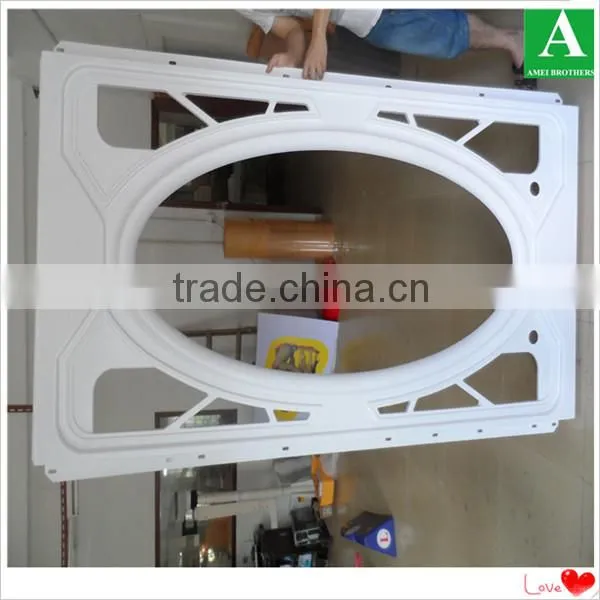 White ABS texture plastic wall vacuum forming plastic panel