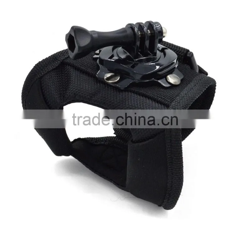 360-degree Rotation, Creative Glove-style Mount for GoPro Hero 4 3+/3/2/1, gopros accessories GP156