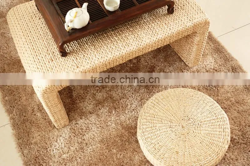 unique design environmental handmade natural fiber cornhusk tea table set